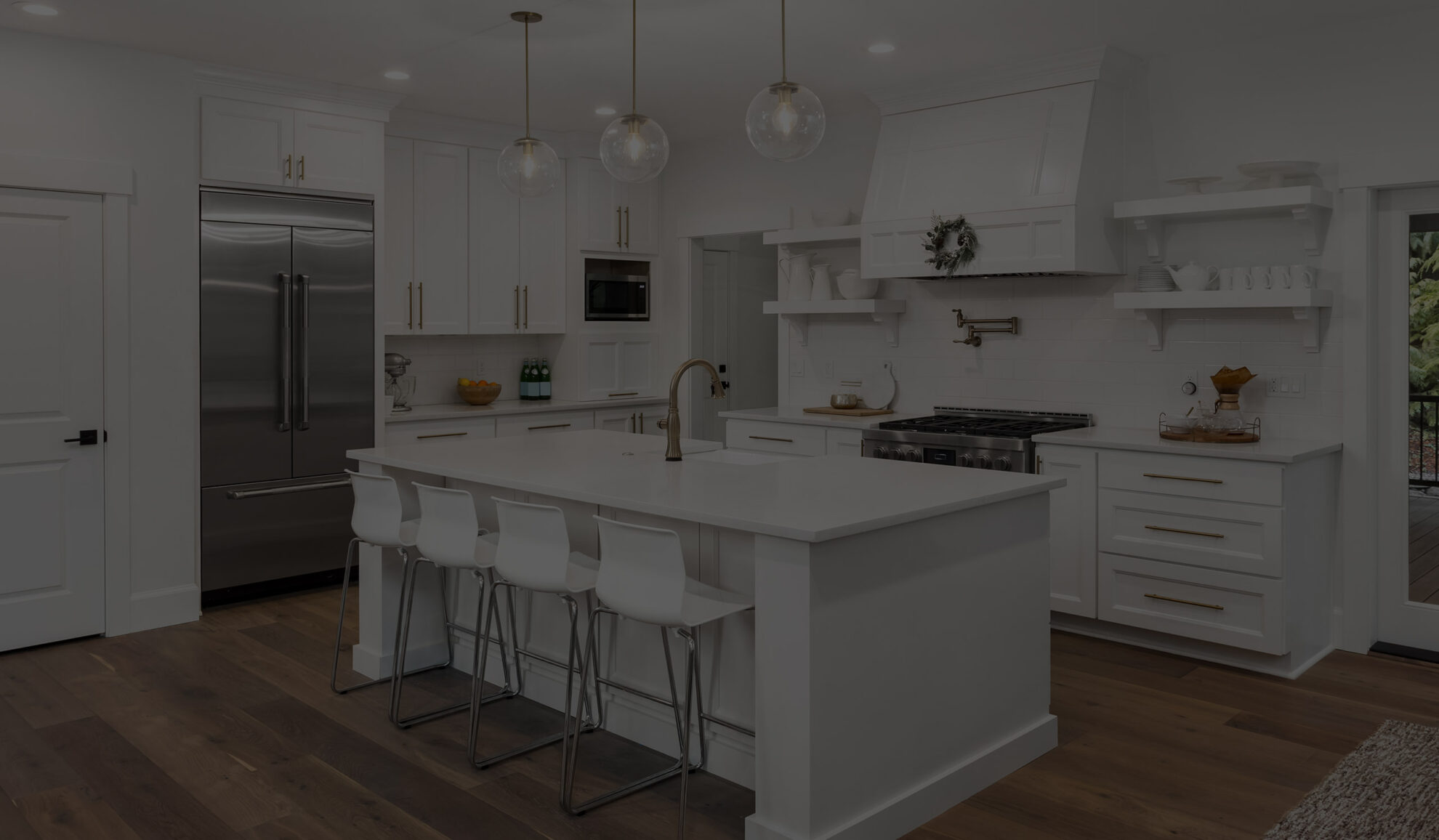 kitchen interiors remodeled with luxury island installed everett wa
